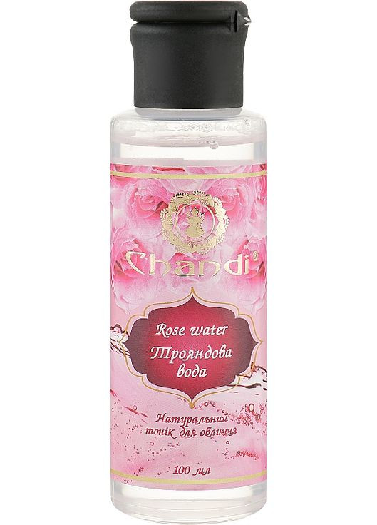 Розовая вода для лица Rose Water For Face 100ml (102196-3561) Chandi (368625843)