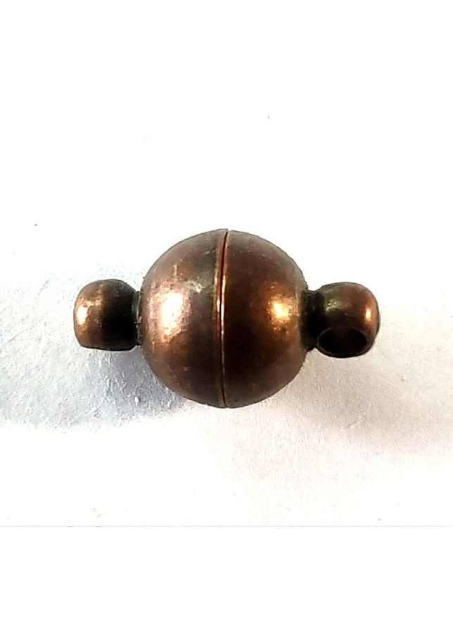 Застібка Замочек шар неодимовий магніт Мідний 14 мм x 8 мм Finding (316249125)