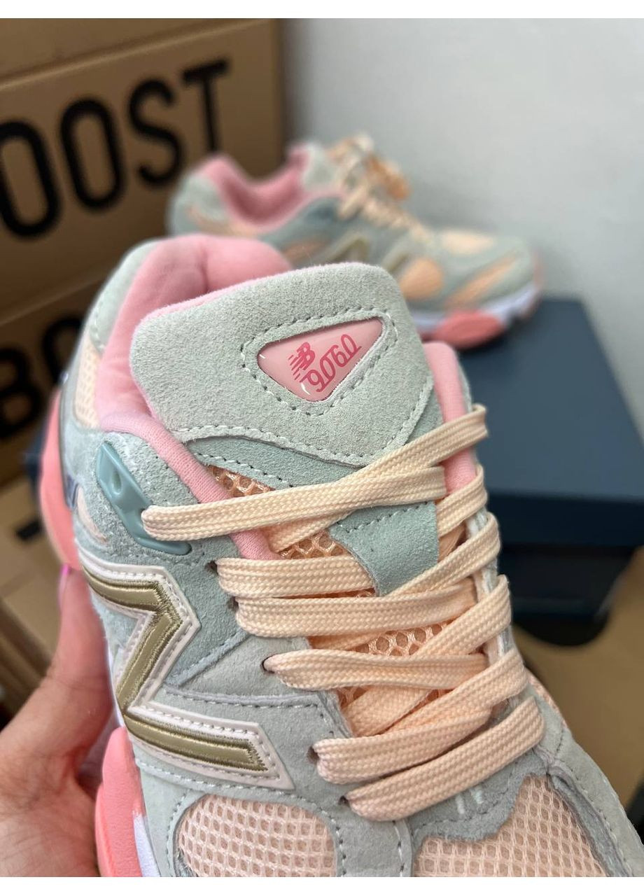 Розовые демисезонные кроссовки мужские new balance 9060 pink нью беланс 9060 No Brand