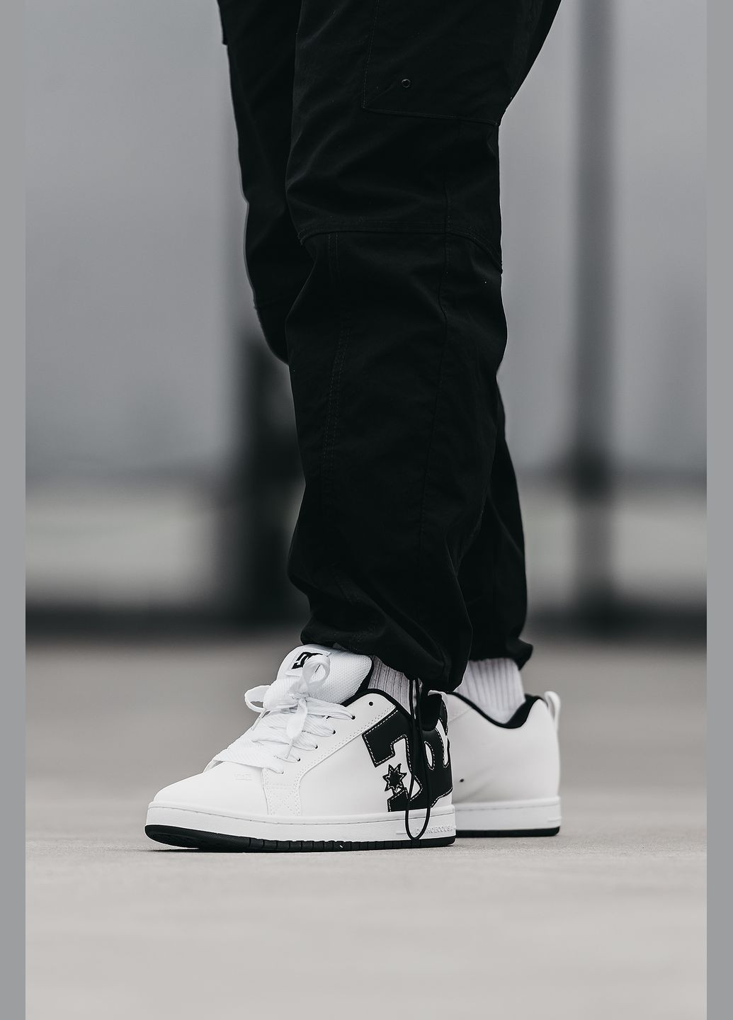 Кроссовки женские и мужские DC Shoes Court Graffik white | ДС Шуз белые No Brand белые всесезоны (315006166)