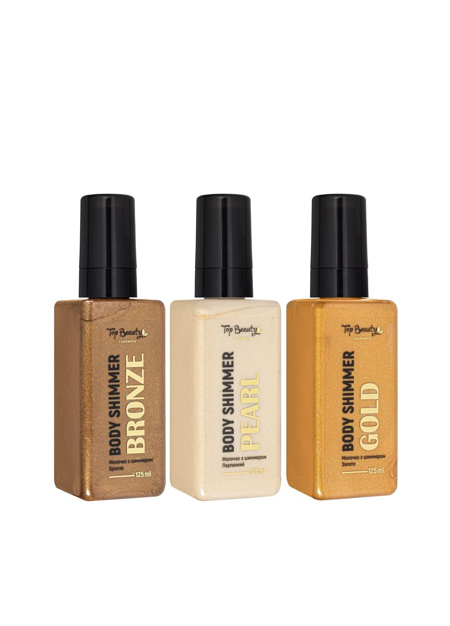 Шиммер для тела Body Shimmer, 125 мл, Bronze Бронзовый Top Beauty (360714626)