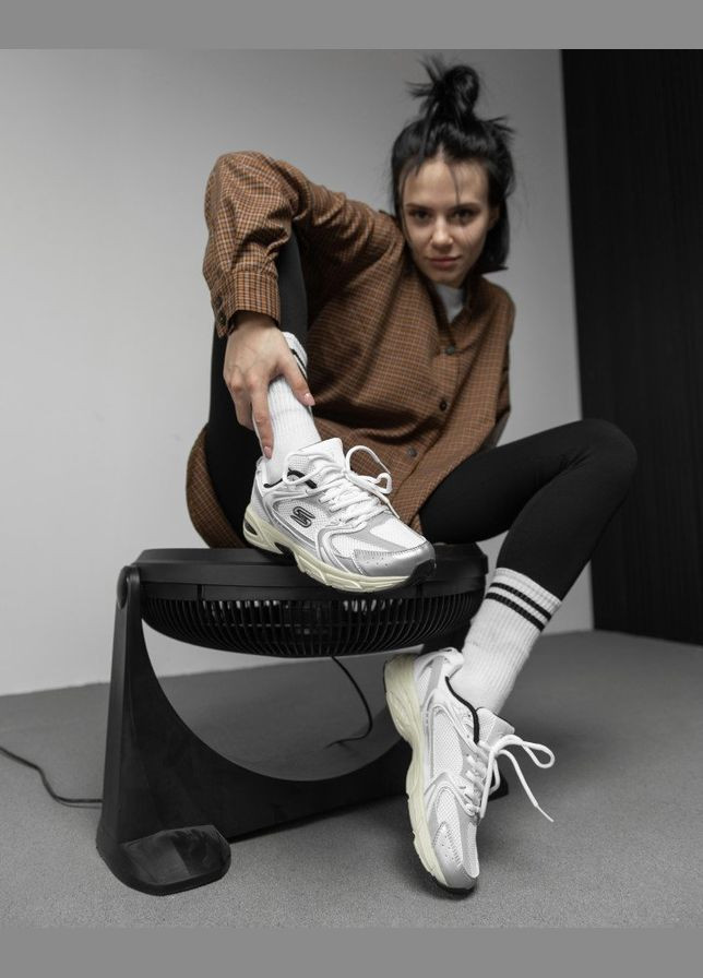 Женские демисезонные кроссовки белые No Brand белые демисезоны (308067132)