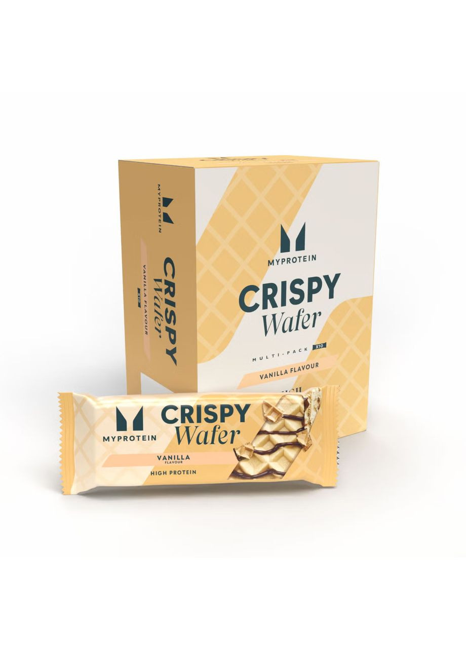 Crispy Wafers - 10x40g Vanilla No Brand (370970131)