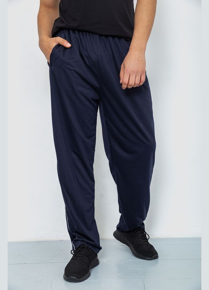 Темно-синие спортивные демисезонные брюки Ager