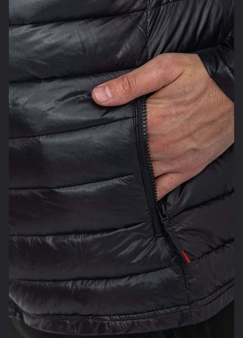 Черная демисезонная куртка мужская демисезонная, цвет черный, Ager