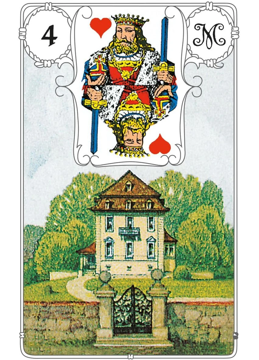 Карты Сова Оракул Ленорман - Lenormand Blue Owl Premium Edition Cards AGM (397100944)