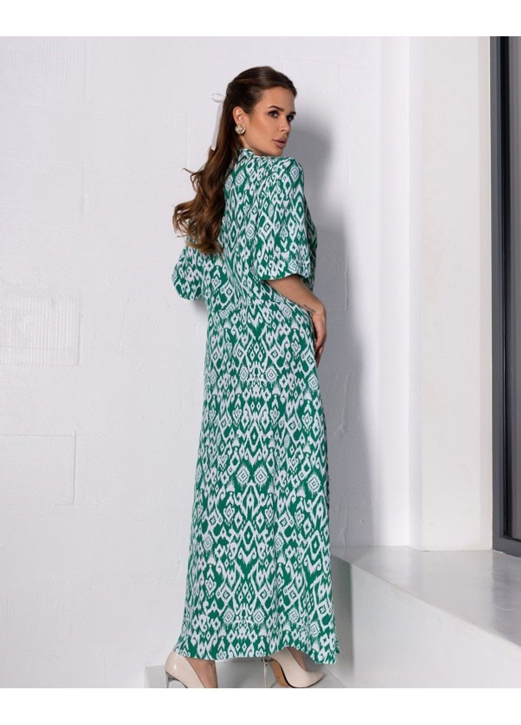 Зелена повсякденний сукні 14659 зелений ISSA PLUS