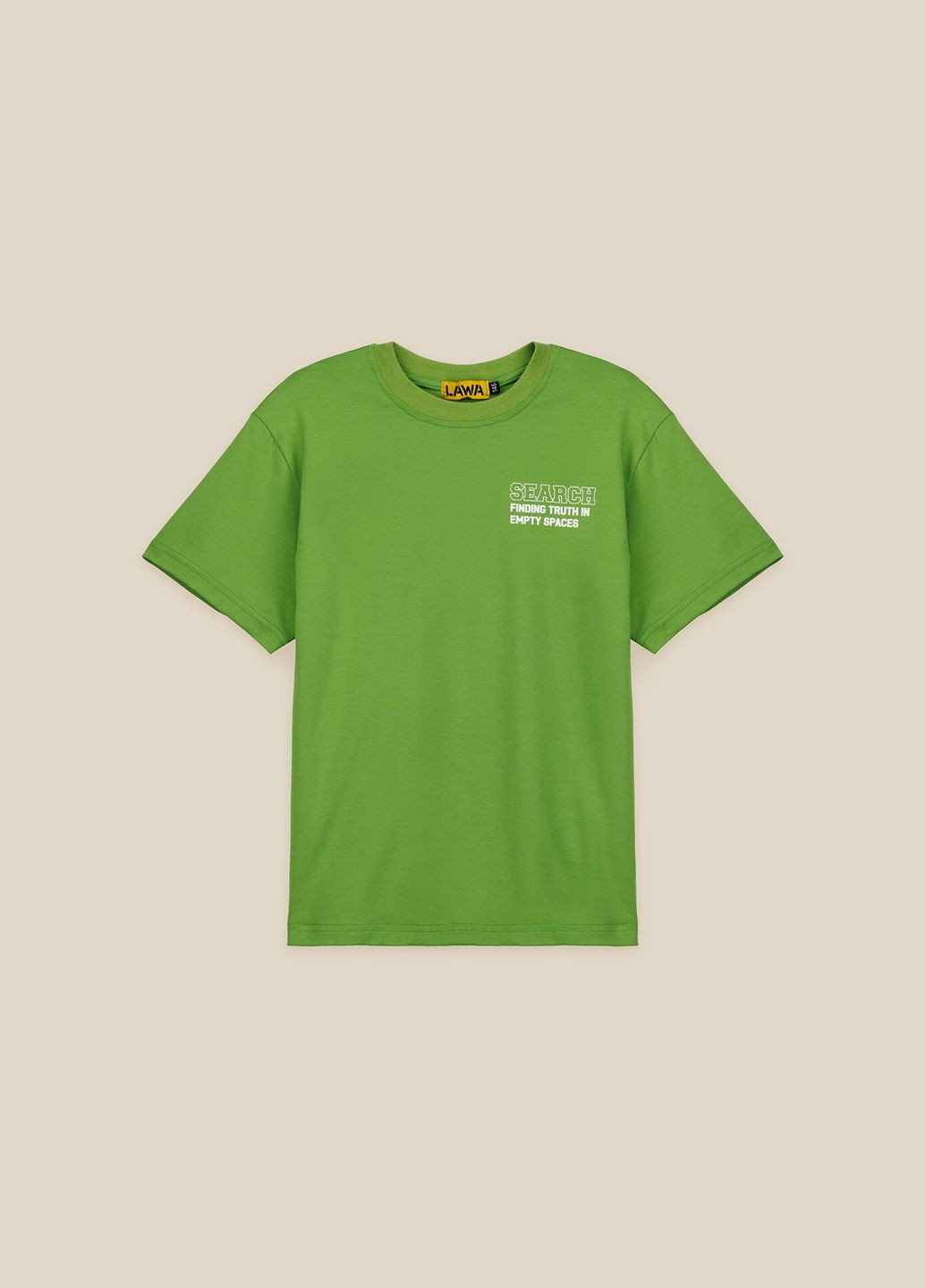 Оливковая летняя футболка с принтом reality для мальчика p-bb02315 152 см оливковый shop (2000999200038) LAWA