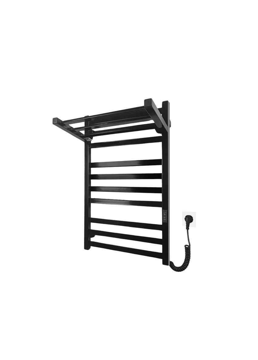 Полочка для полотенцесушителя, длинная, Черный глянец Carino RICARDO (367604526)