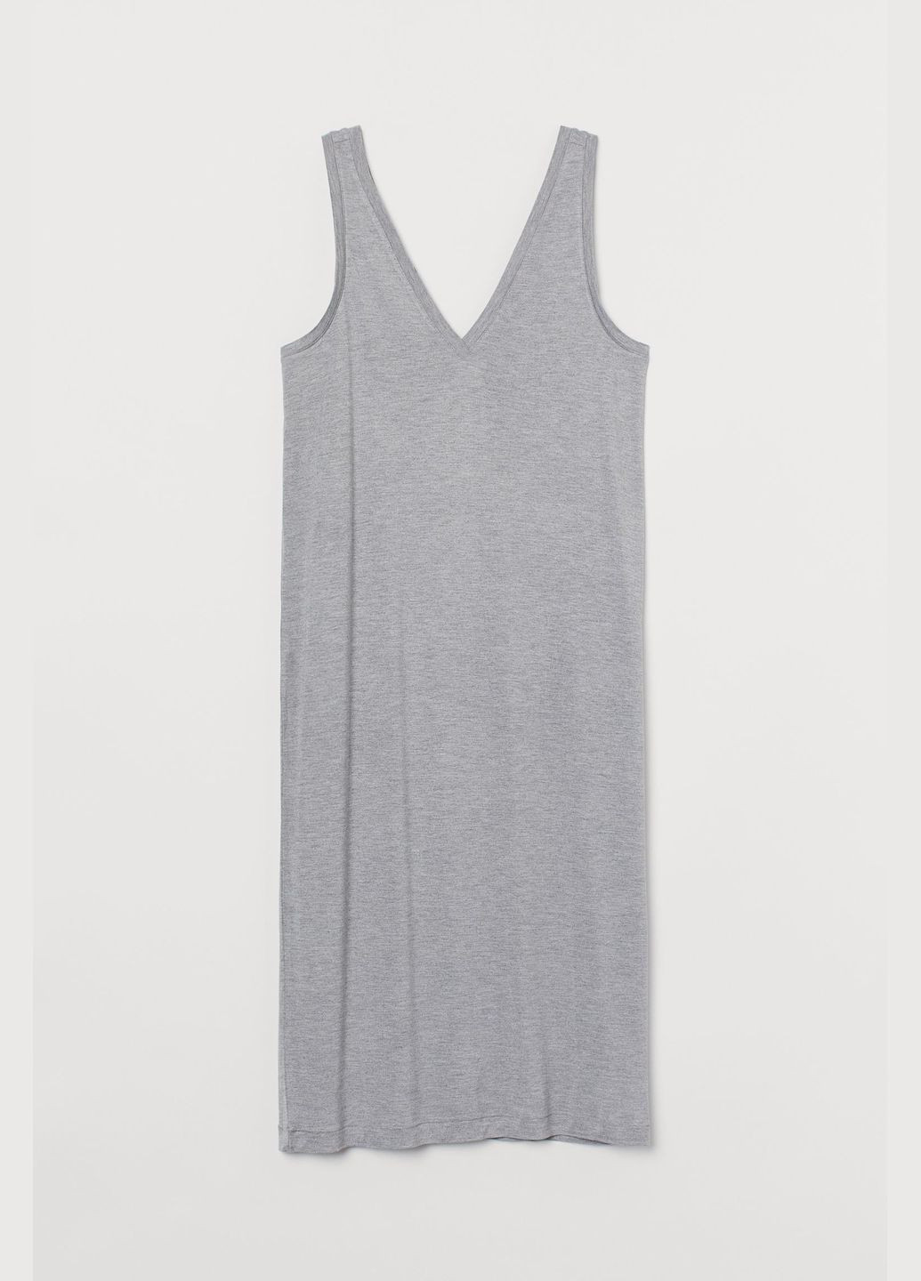 Сіра сукня H&M однотонна