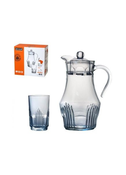 Набір для напоїв Orient глечик + 6 склянок L4986 Arcopal (273222319)