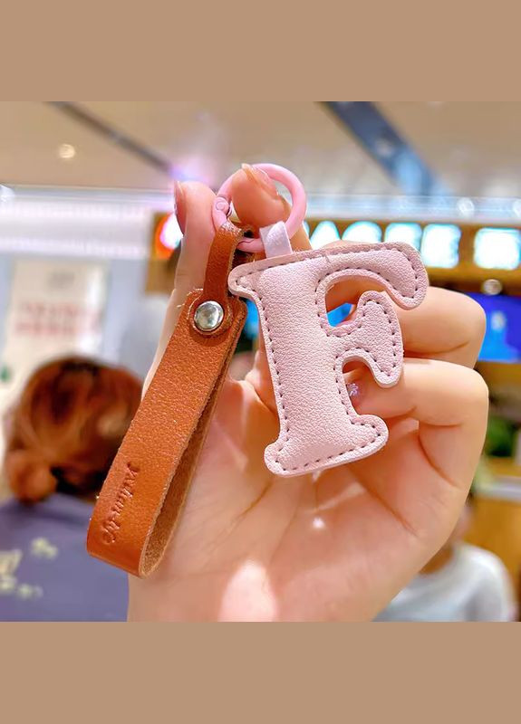 Брелок-буква "F" на сумку, косметичку, пенал No Brand (300076088)