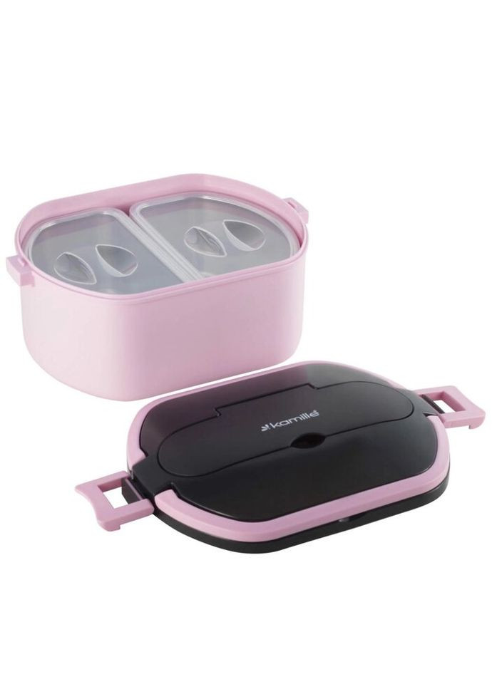 Ланч-бокс пищевой KM-2138RZ 750 мл розовый Kamille (324799497)