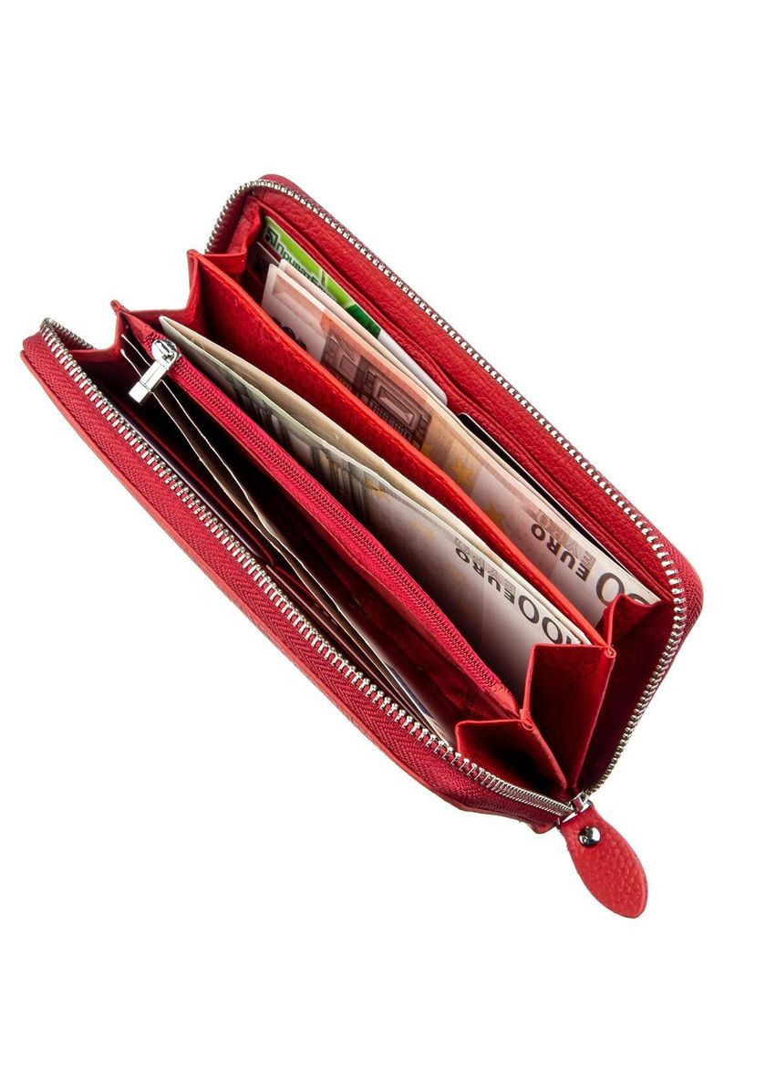 Женский клатч на молнии 9х18,5 см 18931 st leather (329196389)