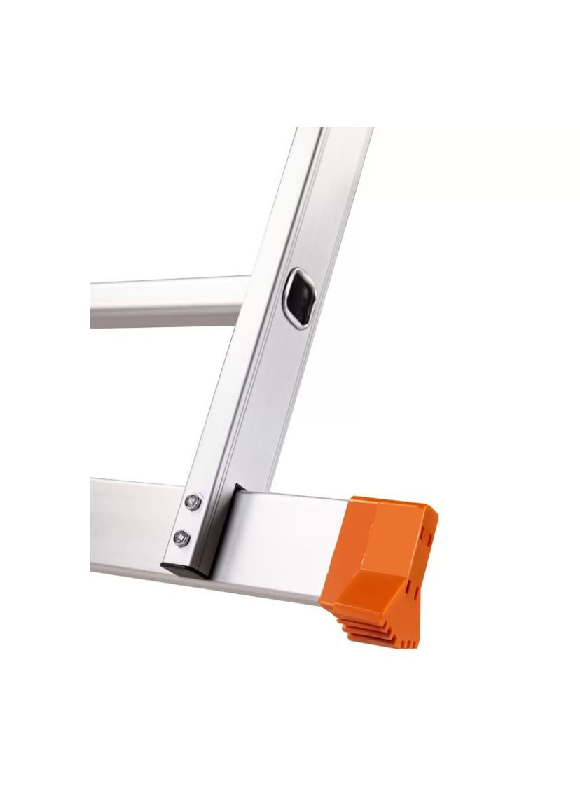 Алюмінієва драбина-трансформер (4x3 сходинок) 4-секційна (24865) BLUETOOLS (322826572)