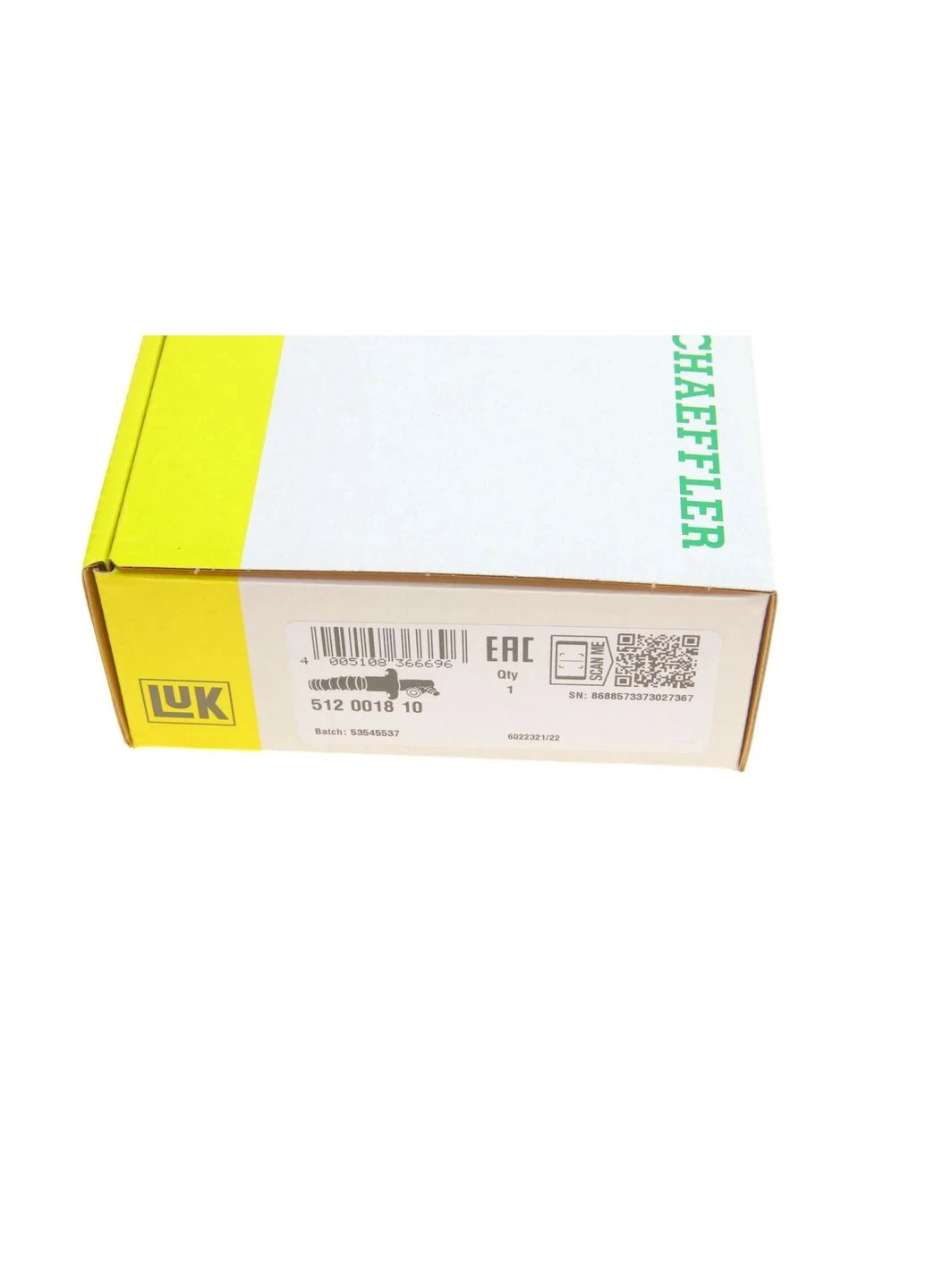 Цилиндр сцепления 512 0018 10 No Brand (340421308)