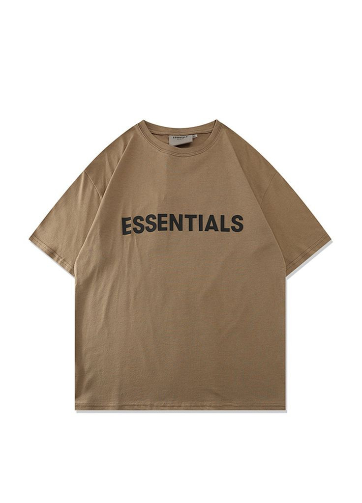 Футболка бежевая Fear of God Essentials Color Harvest T-Shirt Unisex (356677849)