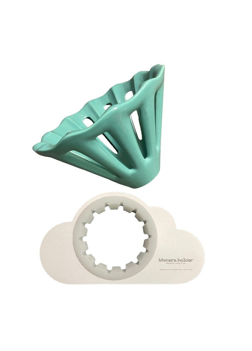 Комплект пуровер Dripper 2.0 з Khmara holder Зелений (R-300415-VS) Dotyk (303347992)