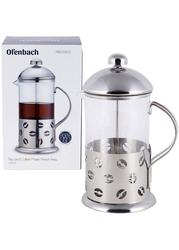 Френч-пресс Coffee Beans 600мл Ofenbach (332666165)