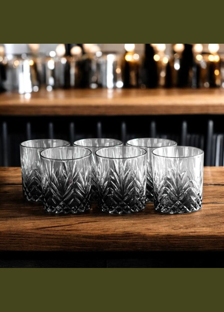 Набор стаканов для виски 6 штук 300 мл 19197-008 No Brand (346532735)