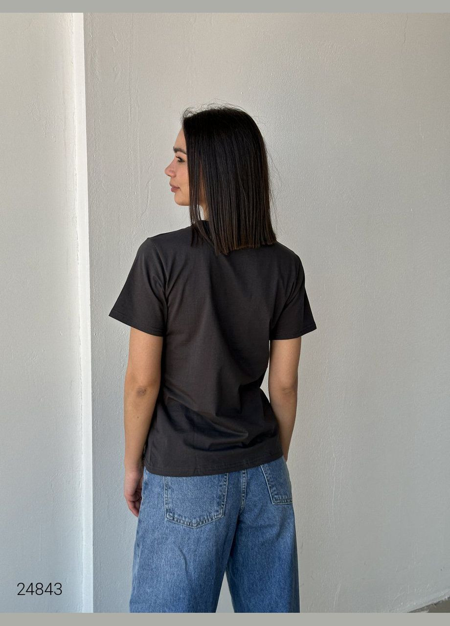 Футболка з принтом Liton - (303699094)