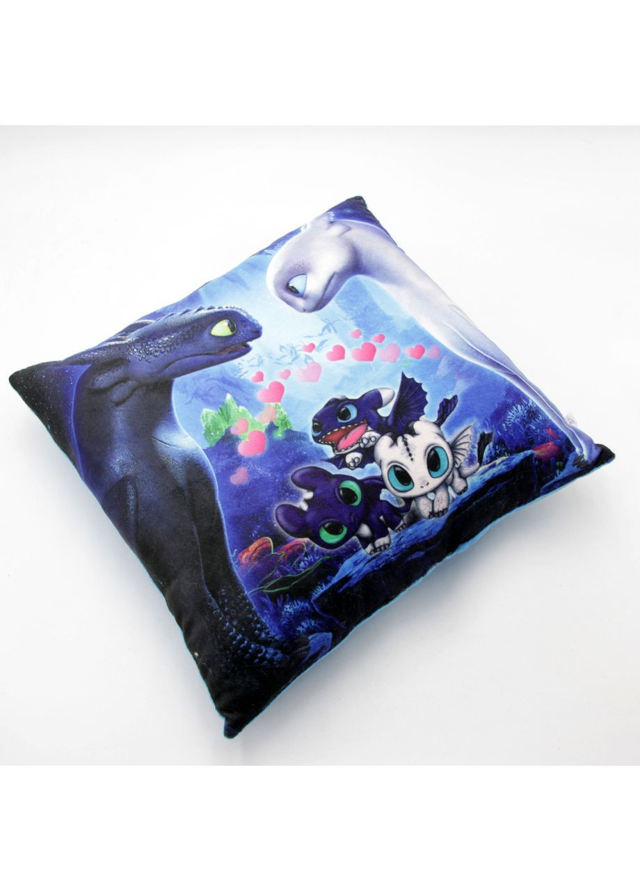 Подушка з принтом Дракони Копиця (360891587)