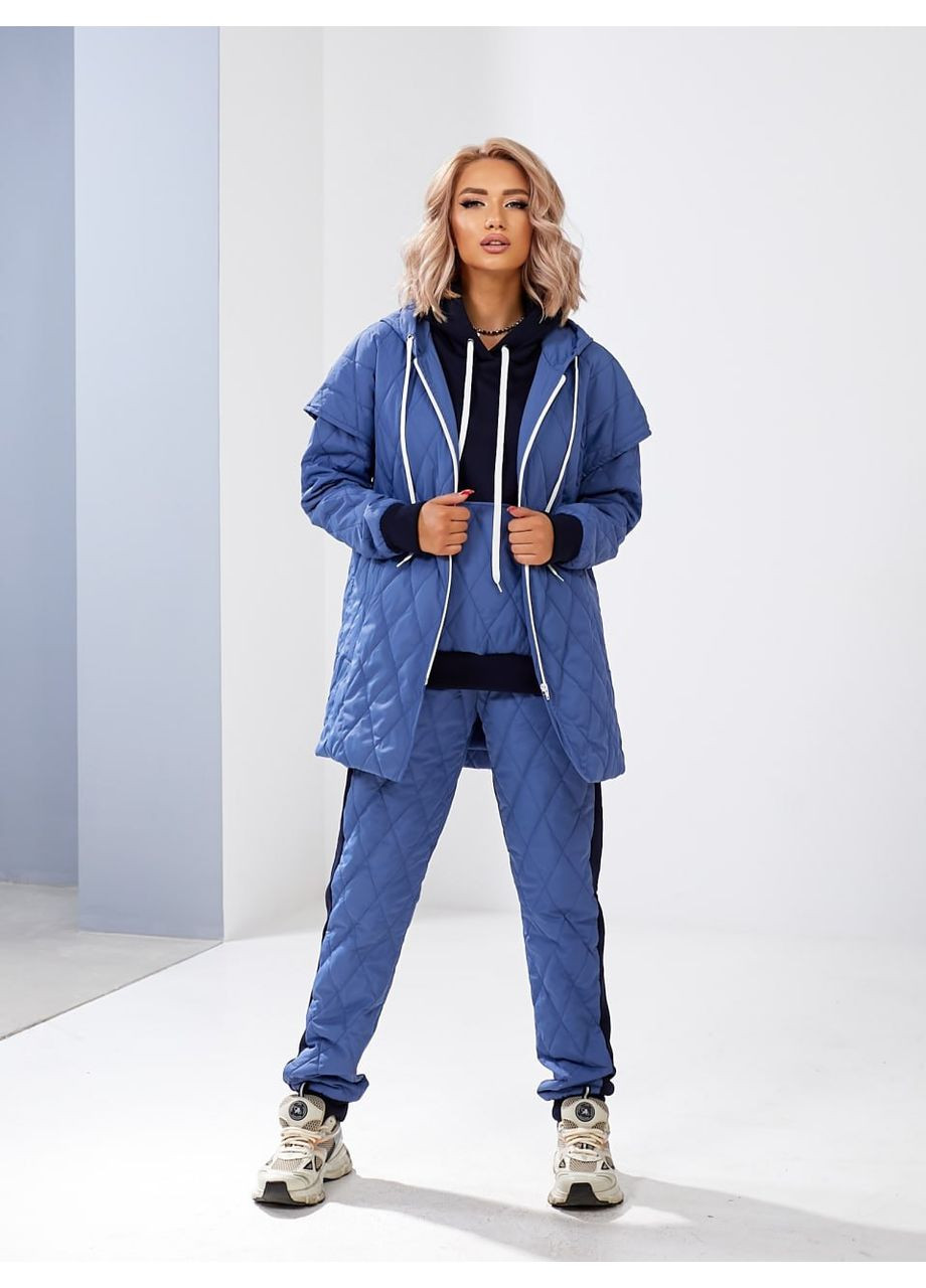 ЖЕНСКИЕ СПОРТИВНЫЕ КОСТЮМЫ ТРОЙКА Зима No Brand (360861330)