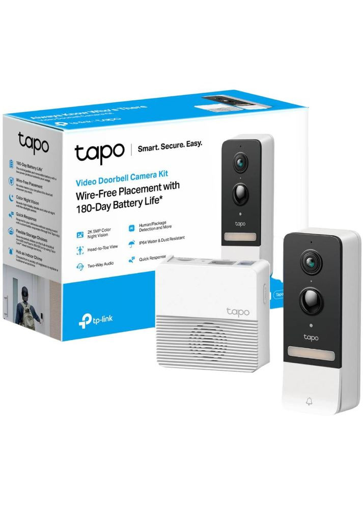 Розумний відеодзвінок Tapo D230S1 (TAPO-D230S1) TP-Link (314911574)