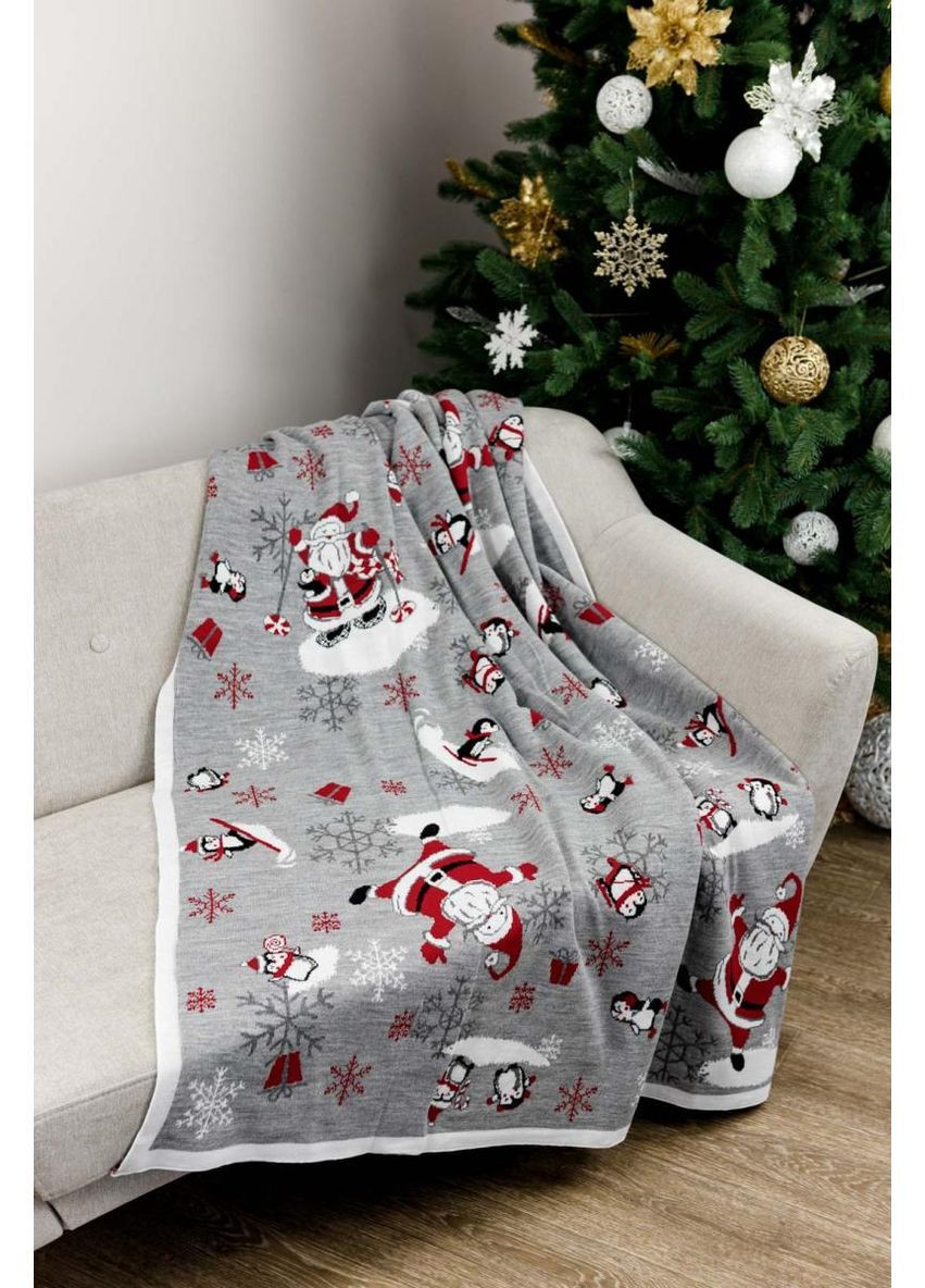 Плед frosty santa 90х130 см Прованс (366969925)