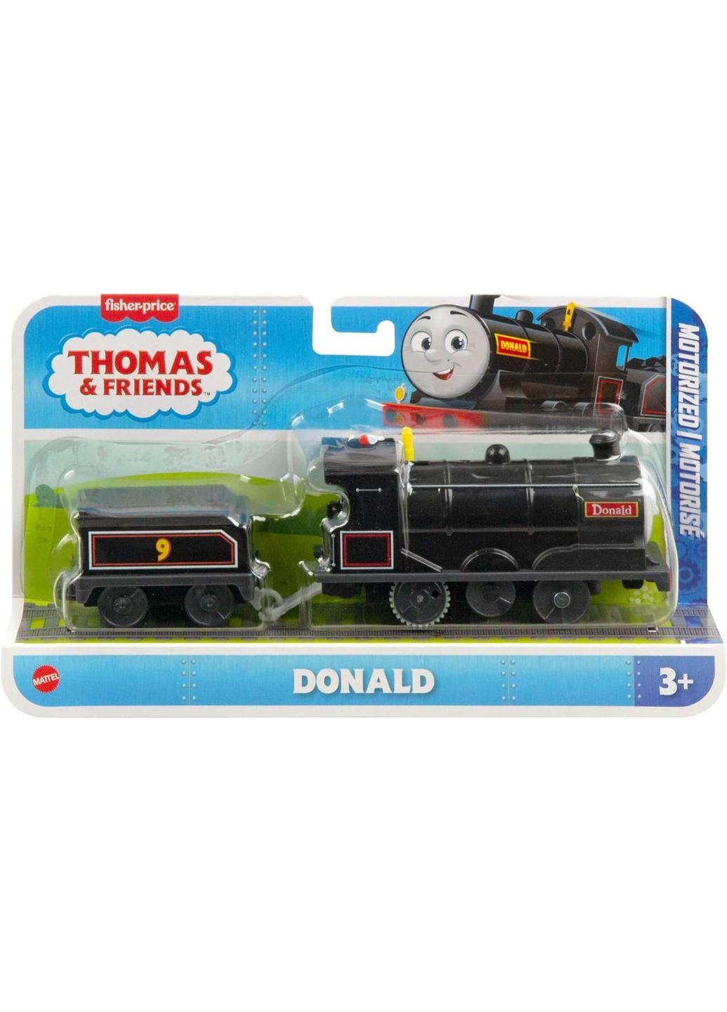 Паровозик Томас і друзі. Моторизований поїзд Дональд Motorized Toy Train Donald Thomas & Friends (365251481)