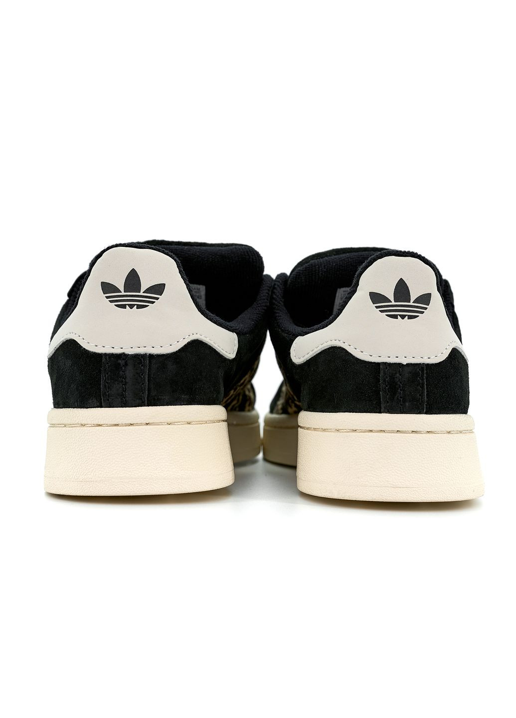 Чорні всесезонні жіночі кросівки adidas grey white No Brand Campus