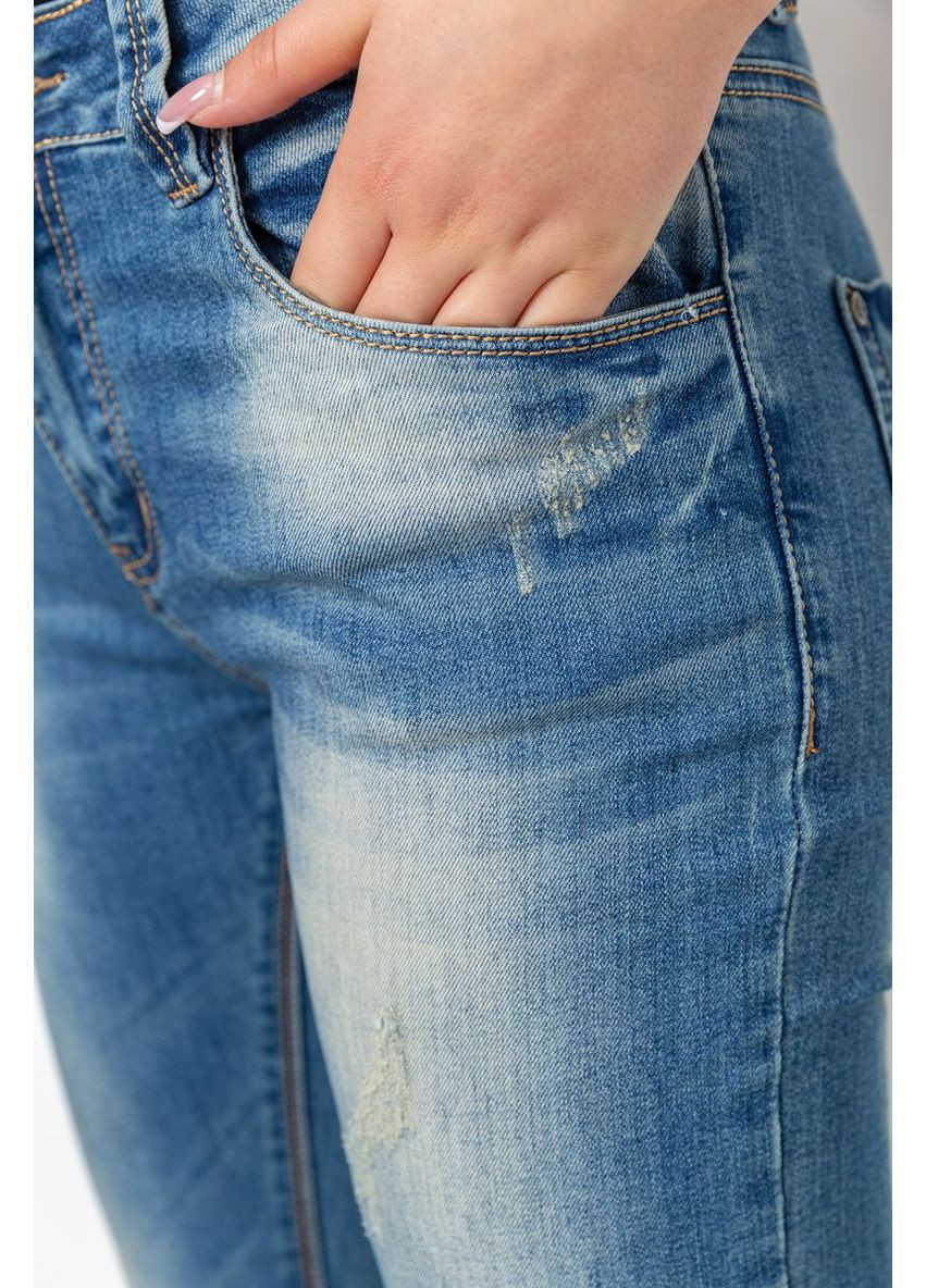 Джинси жіночі з потертостями, 244RS06 Ager - (360859086)