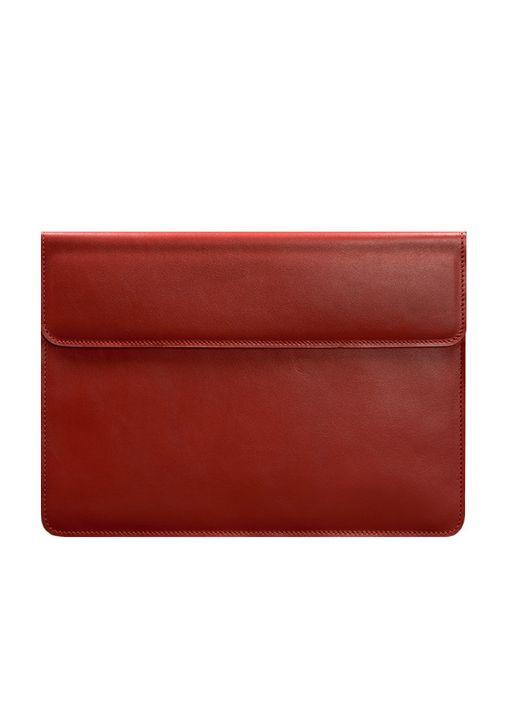Шкіряний чохол-конверт на магнітах для MacBook 13 Червоний (A-027556) BlankNote (329899504)