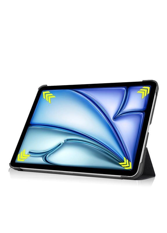 Чехол-книга Smart Case для Apple iPad Air 11" M2/M3 (2024/2025) Black Abstraction (711598) BeCover (351560007)