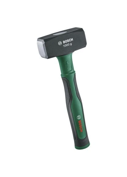 Кувалда 1000г, 26см, руків'я скловолокно (1.600.A02.ZA4) Bosch (397878297)