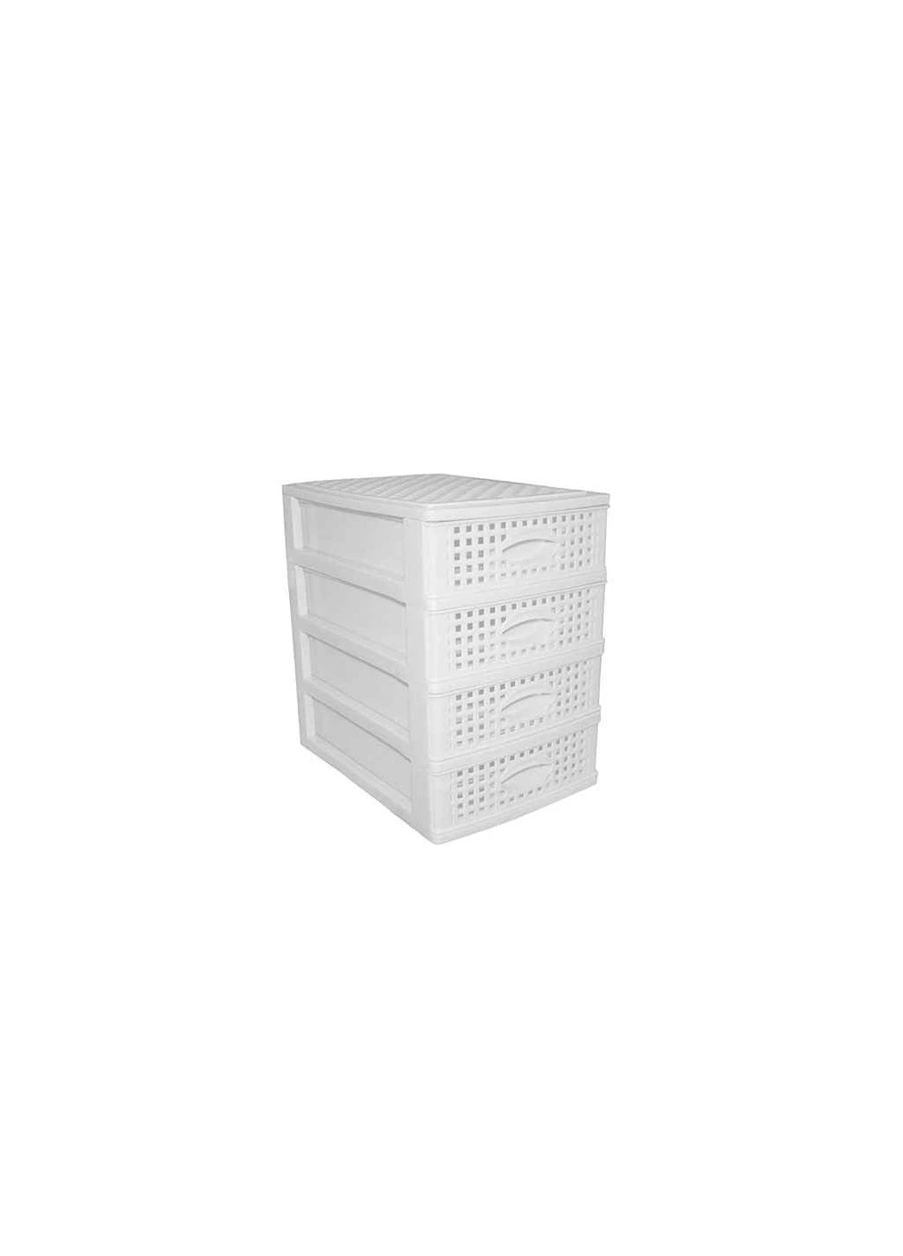 Комод мини 4 яруса (200х190х265) Rotang Белый ТМ КОНСЕНСУС No Brand (387474555)