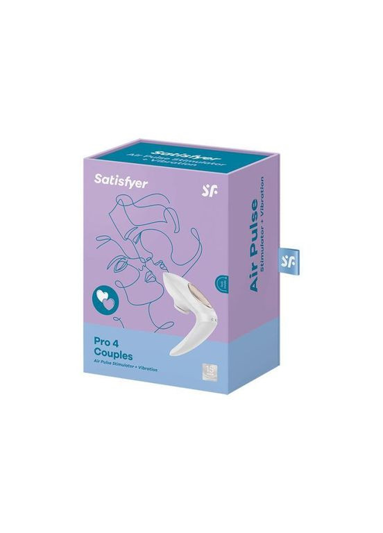 Вакуумный клиторальный вибратор Pro 4 Couples Satisfyer (322185119)
