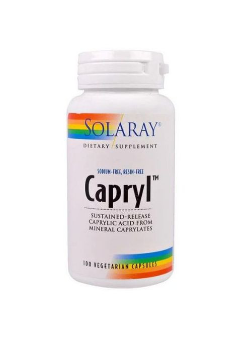 Capryl Sustained-Release 100 Veg Caps Solaray (278069956)