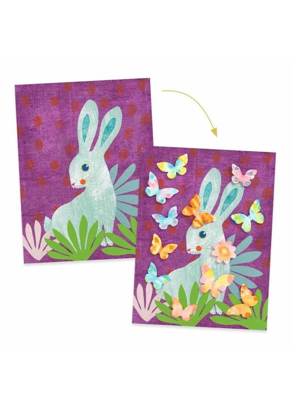 Набір для розфарбовування — тварини, DJ00082 Djeco (362314418)