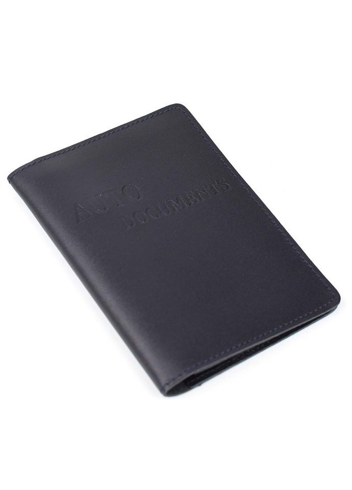 Шкіряна обкладинка для автодокументів Lim-3991GK синя No Brand (298808504)