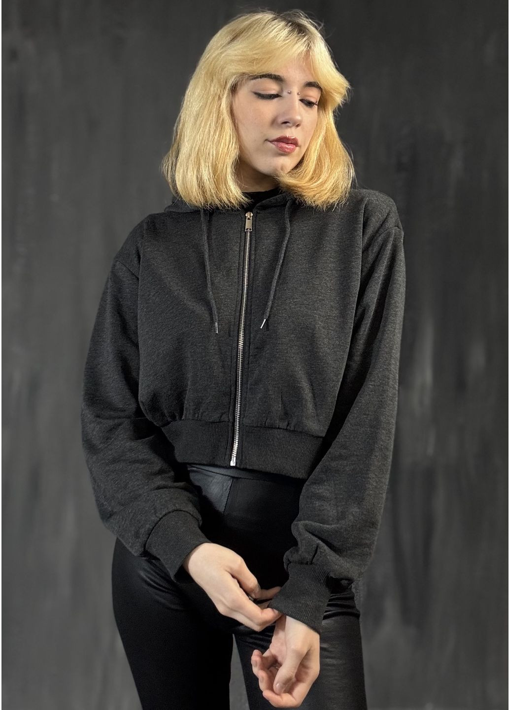 Худі вкорочене H&M (365288030)