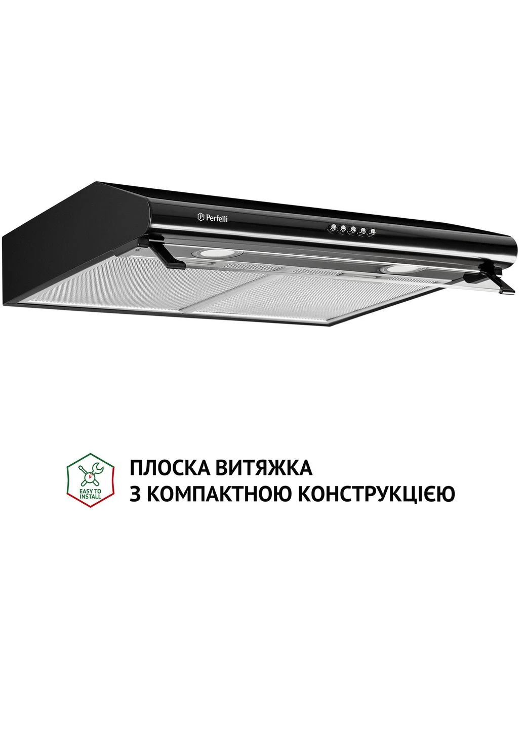 Витяжка Perfelli PL 6042 BL LED Ventolux (393537040)