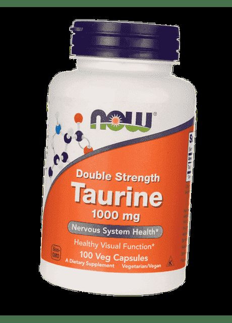 Таурін, Taurine 1000, 100вегкапс (27128024) Now Foods (293257091)