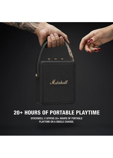 Портативные колонки Stockwell II Black and Brass (1005544) Marshall (366831468)