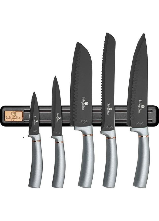 Набір ножів 6 пр. Moonlight Edition BH2533A Berlinger Haus комбінований,