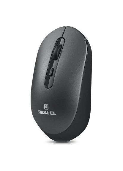Мишка RM-470W Wireless/Bluetooth Dark Gray (EL123200049) Real-El (397285367)