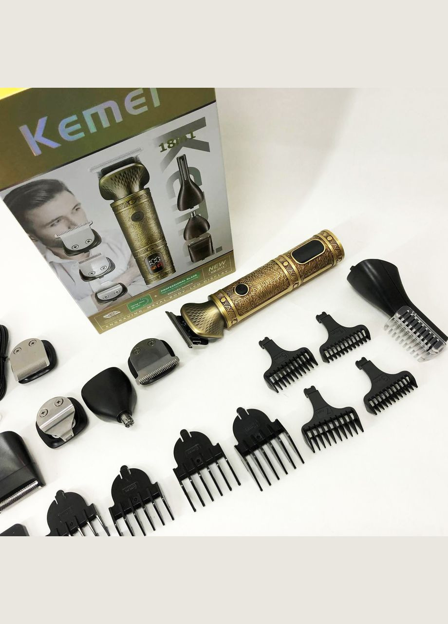 Триммер 18 в 1 KM-2313, Универсальный триммер для мужчин хорошие машинки для стрижки волос для дома Kemei (364664641)