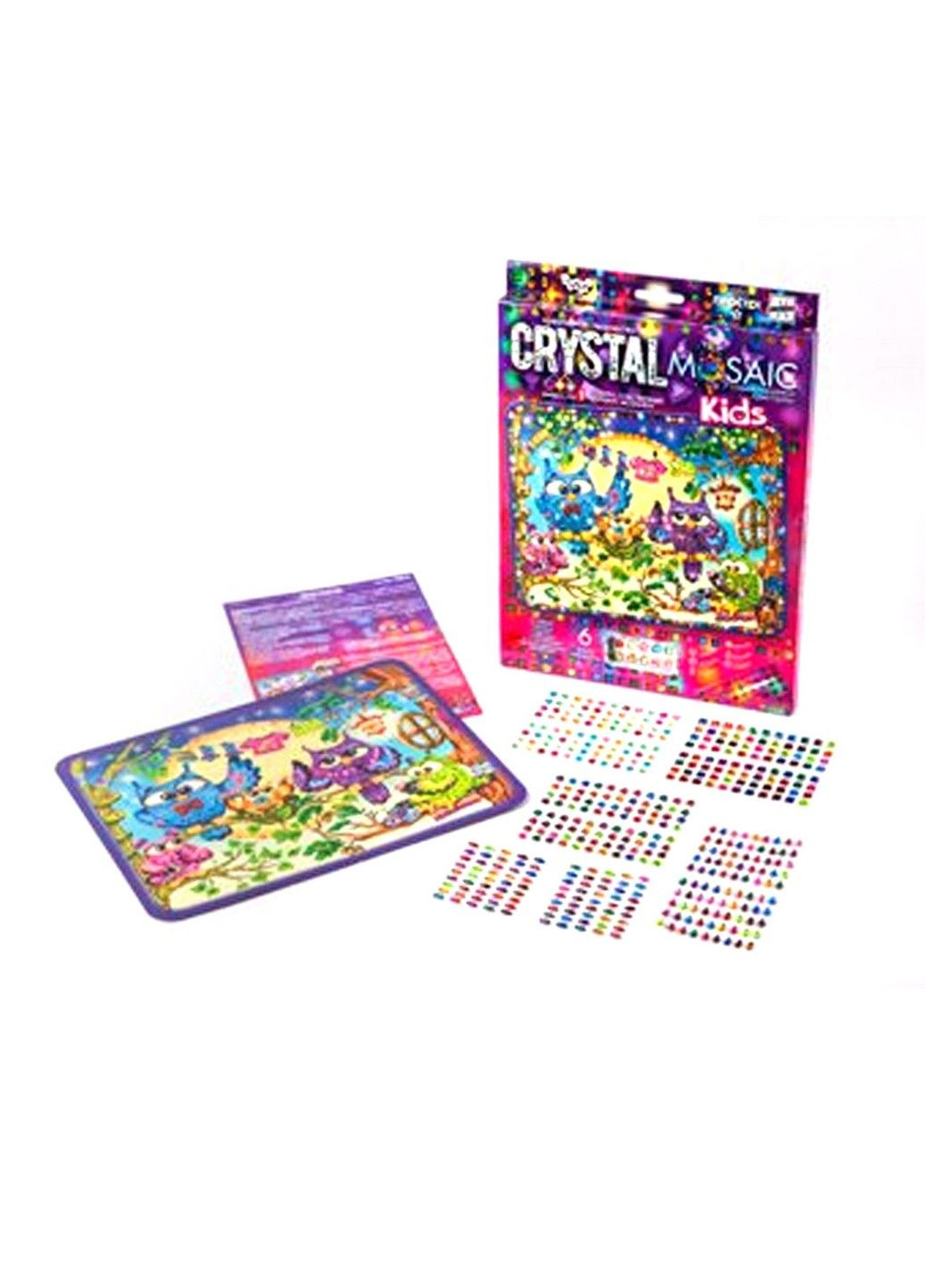 Набор алмазной мозаики вышивки Crystal mosaic kids мозаика 5d 28х22 см мозаика из кристаллов No Brand (332207740)