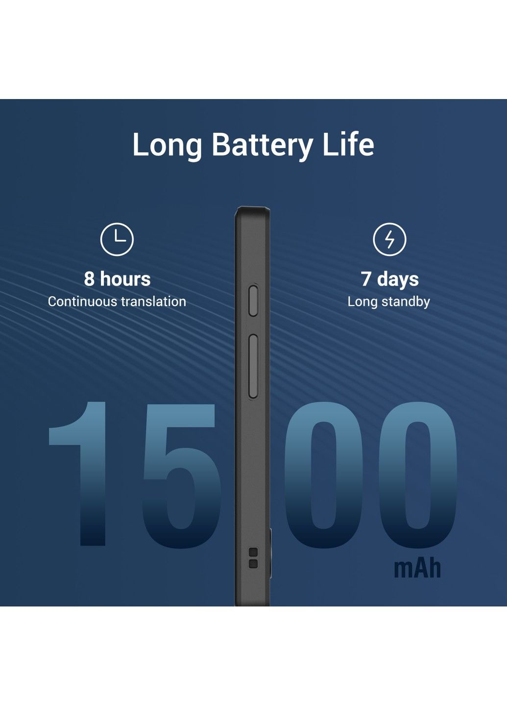 Голосовий електронний перекладач W12 на базі штучного інтелекту Wooask (316510216)