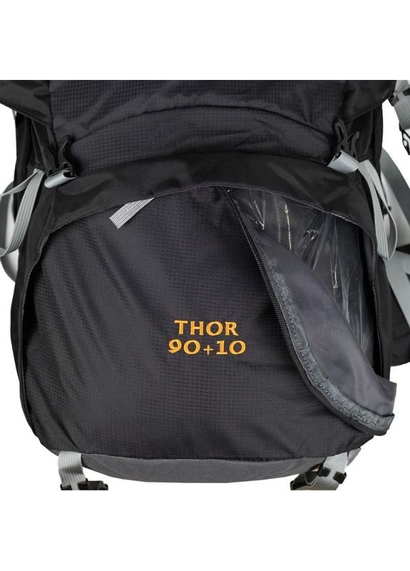 Туристический рюкзак Thor 90+10 л черный (UTRP-054-black) Tramp (360642918)